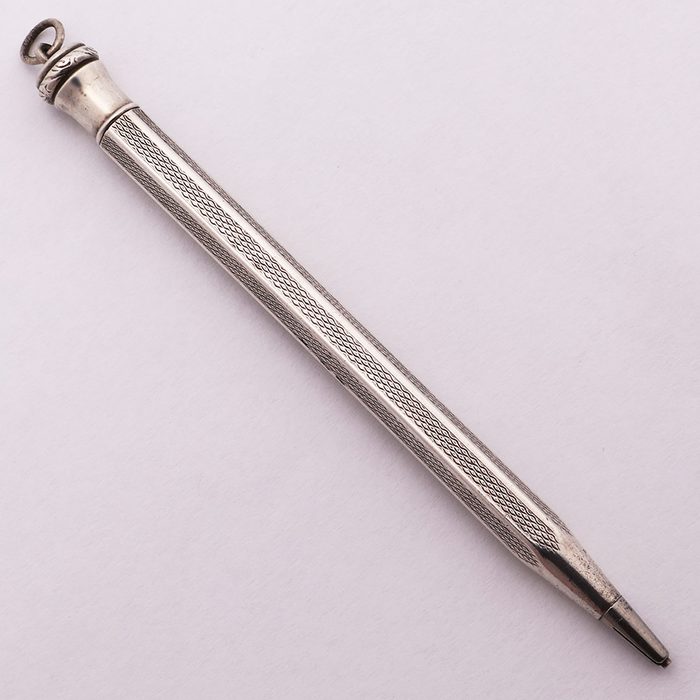 Vintage Small Propelling Pencil - 1.1mm Leads, 900 Silver